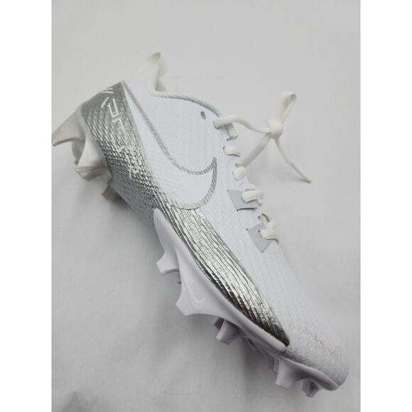 Sz 9 Nike Vapor Edge Speed 360 2 White Silver Football Cleats Men\'s DA5455-102 main image 5
